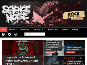 'scienceofnoise.net' screenshot