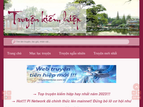 'truyenkiemhiep.com.vn' screenshot