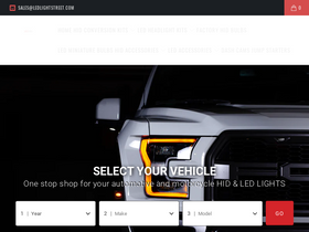 'ledlightstreet.com' screenshot
