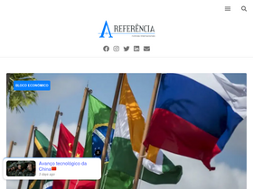 'areferencia.com' screenshot