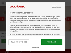 'coopbank.dk' screenshot