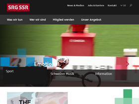 'srgssr.ch' screenshot