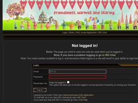 'myanonamouse.net' screenshot