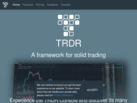'trdr.io' screenshot