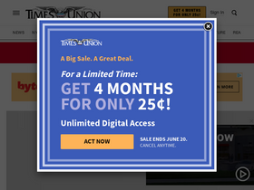 'timesunion.com' screenshot