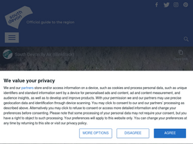 'visitsouthdevon.co.uk' screenshot