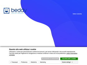 'beddy.io' screenshot