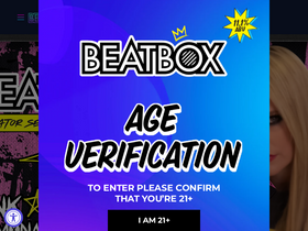 'beatboxbeverages.com' screenshot