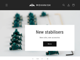 'mekanisk.com' screenshot