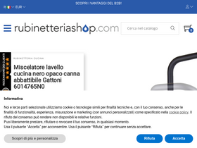 'rubinetteriashop.com' screenshot