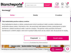 'blancheporte.sk' screenshot