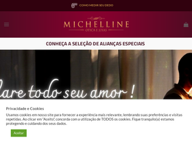 mjoias.com.br homepage screenshot