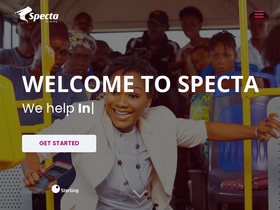 'myspecta.com' screenshot