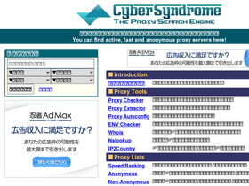 'cybersyndrome.net' screenshot