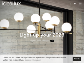 'ideal-lux.com' screenshot