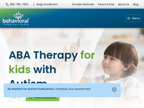 'behavioral-innovations.com' screenshot