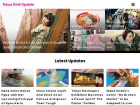 'tokyogirlsupdate.com' screenshot