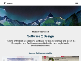 'tramino.de' screenshot