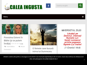 'caleaingusta.com' screenshot
