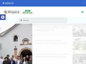 'boyaca.gov.co' screenshot