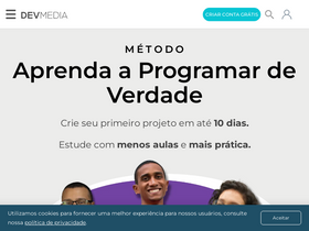 'devmedia.com.br' screenshot