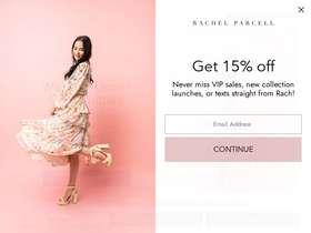 'rachelparcell.com' screenshot