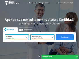 'facilconsulta.com.br' screenshot