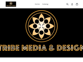 tribemediadesign.com homepage screenshot