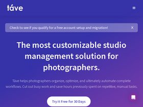 'tave.com' screenshot