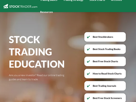 'stocktrader.com' screenshot