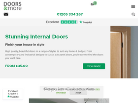 'doorsonlineuk.co.uk' screenshot