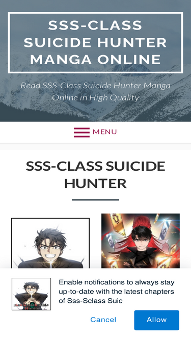 Read SSS-Class Suicide Hunter - MangaTyrant