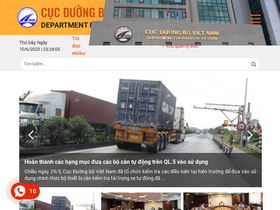 'drvn.gov.vn' screenshot