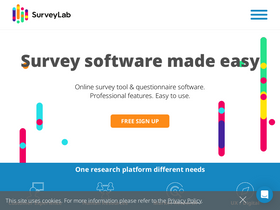 'surveylab.com' screenshot