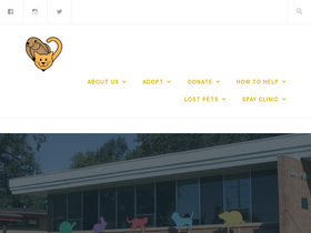 'furryfriendsrefuge.org' screenshot
