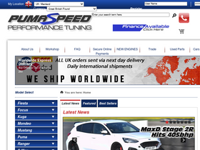 'pumaspeed.co.uk' screenshot