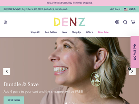 denzandco.com homepage screenshot