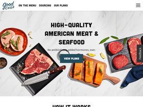 'goodchop.com' screenshot