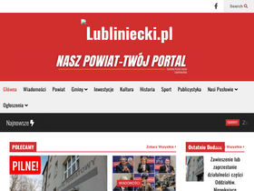 'lubliniecki.pl' screenshot