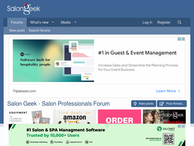 'salongeek.com' screenshot