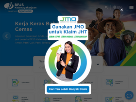'eps.bpjsketenagakerjaan.go.id' screenshot
