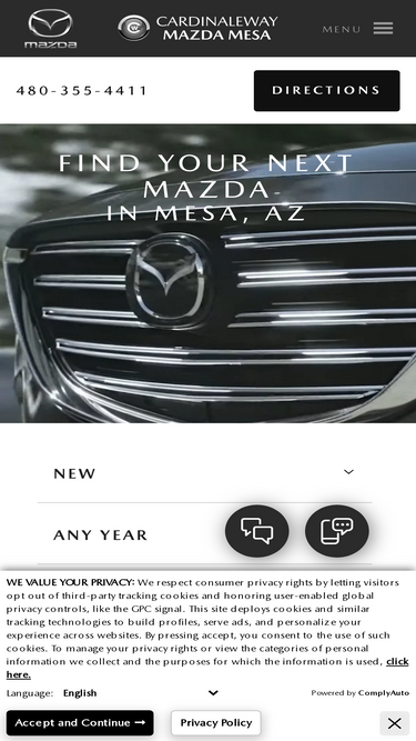 cardinalewaymazdamesa.com