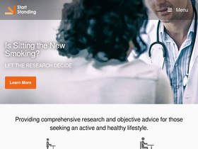 'startstanding.org' screenshot