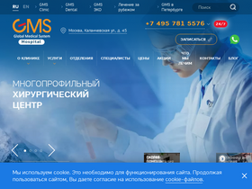 'gmshospital.ru' screenshot