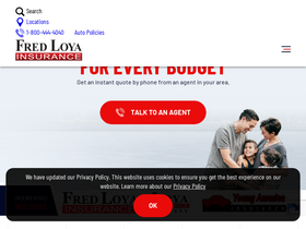 'fredloya.com' screenshot