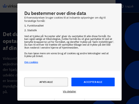 'virksomhedsguiden.dk' screenshot
