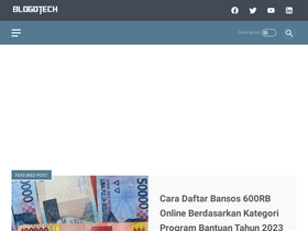 'blogotech.net' screenshot
