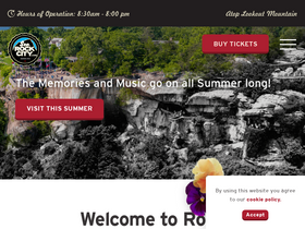 'seerockcity.com' screenshot