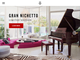 'steinway.com' screenshot