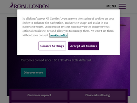'royallondon.com' screenshot